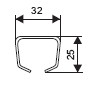 S-profil S40/80 2m stal