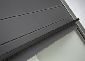 REHAU Uchwyt czarny onyks dla crystal-line 900/1500 mm