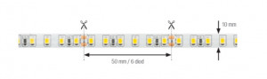 StrongLumio taśma LED 14,4W/m 24V CRI90 ciepła biała 120 LED/m (5 lat gwarancji)
