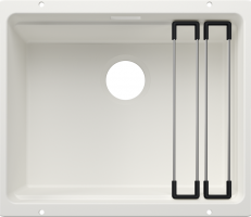 BLANCO 527759 Zlewozmywak Etagon 500-U bez zestawu odpływowego Silgranit biały