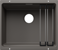 BLANCO 527755 Zlew Etagon 500-U bez zestawu odpływ. Silgranit szary wulkan