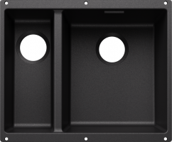 BLANCO 527813 Zlew Subline 340/160-U bez zestawu odpływ. Silgranit antracyt
