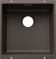 BLANCO 527792 Zlewozmywak Subline 400-U bez zestawu odpływowego Silgranit kawowy