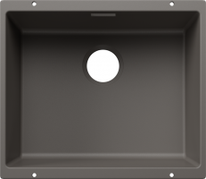 BLANCO 527795 Zlew Subline 500-U bez zestawu odpływ. Silgranit szary wulkan