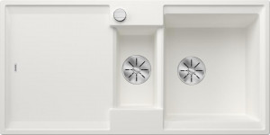 BLANCO 527605 Zlewozmywak Adira 6 S InFino z korkiem Silgranit biały