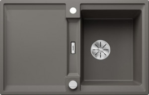 BLANCO 527588 Zlew Adira 45 S InFino z korkiem Silgranit szary wulkan