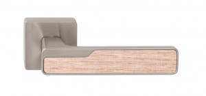 TWIN klamka PRO HR 572010 PZ/NI-SAT (BEZ WYPEŁNIENIA)