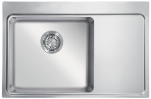 StrongSinks S3 Zlewozmywak Nida 784, rozm.784 x 510 mm nierdz.,ociekacz prawy BO