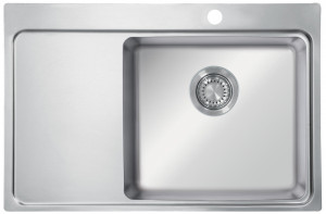 StrongSinks S3 Zlewozmywak Nida 787, 787 x 520 mm nierdz., ociekacz lewy
