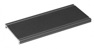 SEVROLL 05317 zaślepka do toru Elegant II 1,7m czarny mat