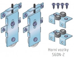 S-S60N-2 komplet okuć do 1 drzwi