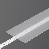 StrongLumio klosz / listwa maskująca do profilu Wide 24 przeźroczysta 2000mm