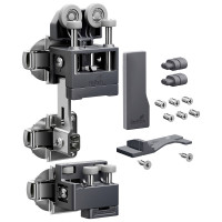 HETTICH 9339356 WingLine L new do 25 kg, zestaw ze sprężyną, antracyt, lewy