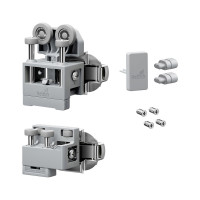 HETTICH 9339369 WingLine L new do 12kg, zestaw bez sprężyny,szary,prawy, z prow.