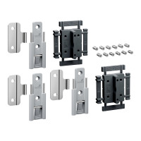 HETTICH 9339486 WingLine L new Zestaw zawiasów środkowych 3 szt, szary