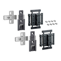 HETTICH 9339494 WingLine L new Zestaw zawiasów środkowych 2 szt, antracyt