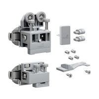 HETTICH 9339382  WingLine L new do 12kg,zestaw ze sprężyną,szary,lewy, z prow.