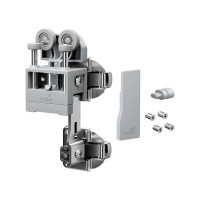 HETTICH 9339392WingLine Lnew do 12 kg,zestaw bez sprężyny,szary,prawy, bez prow.