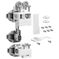 HETTICH 9339354 WingLine L new do 25 kg, zestaw ze sprężyną, biały, lewy