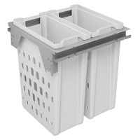 HETTICH 9207634 ARCITECH PULL LAUNDRY - Kosz na pranie 600 500mm plast biały