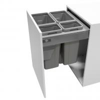 K-StrongBins komplet sortownika 72l 2x27l + 2x9l