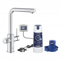 GROHE 30591000 Zestaw startowy Blue Pure Minta z ruchomym aeratorem, chrom