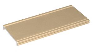 SEVROLL 06801 zaślepka do toru Elegant II 2,35m złoty/mosiądz