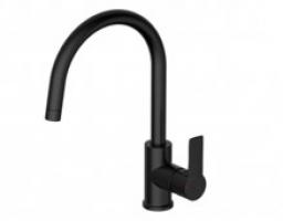 StrongSinks S3 Bateria zlewozmywakowa Loira łukowa, czarny mat