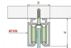 SISCO Profil  3000mm art. 100AF (87413)