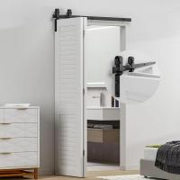 K-StrongLine Barnio fold drzwi wewnętrzne przesuwne składane 2 skrzydła z torem