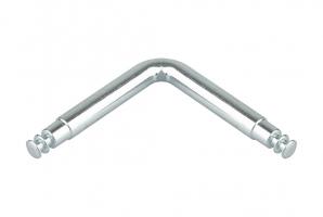 IF-Spiral lock kołek z podwójnym zakończeniem pod kątem 90 stopni 2x70mm