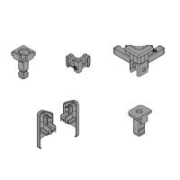 HETTICH 9360730 FurnSpin Cadro bez profili zestaw biały