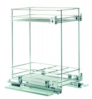 VIBO kosz dwupoziomowy dolny 300mm z tłumieniem P/L