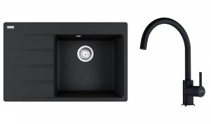 FRANKE Zestaw G271O CNG 611-78 TL/7 onyks + FC 6018.071