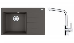 FRANKE Set G251ŠB CNG 611-78 TL/2 šedá břidlice + FS 3230.031