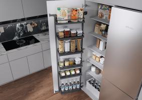 K-KES Tandem Side III, potravinová skříň, Arena Style, 600/1700mm, antracit