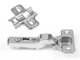 K-StrongHinges S5 závěs klip polonaložený bez tlumení 110°, podložka vrut