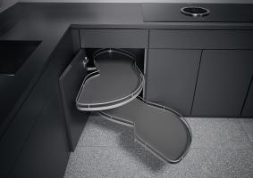 K-KES LeMans II, półki+drążek, Arena Classic, szary/srebrny, P, 400/600-750