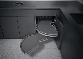 K-KES LeMans II, półki+drążek, Arena Classic, szary/srebrny, L, 450/600-750