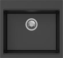 StrongSinks S3 Zlewozmywak granitowyIpel 560x510mm bez ociekacza czarny