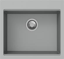 StrongSinks S3 Zlewozmywak granitowyIpel 560x510mm bez ociekacza szary