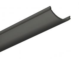 StrongLumio listwa maskująca do LED profili Angular wciskana, 2030mm czarna