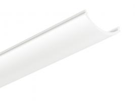 StrongLumio listwa maskująca do LED profili Angular wciskana, 3030mm mleczna