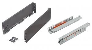 K-StrongMax 18 szuflada H121/350mm push, szara