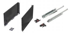 K-StrongMax Uni 16 szuflada H249/450mm, czarna