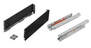 K-StrongMax 18 szuflada H121/450mm push, czarna