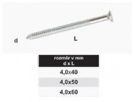 TK-gwóźdź 4x40mm pozink