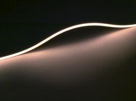 StrongLumio LED pásek neon "T" 4x10 mm 24V 9,6W (168 LED/m) IP67 bílá teplá