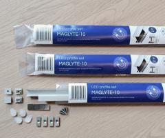 StrongLumio sada LED profil Maglyte 2m+příslušenství,stříbrná elox