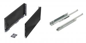 K-StrongMax Uni 16 szuflada H185/450mm, czarna